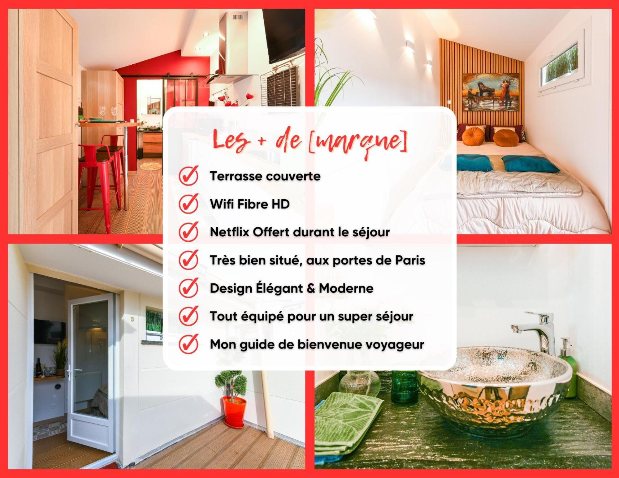 Paris-Zenith-Bienvenue-Terrasse-Netflix Apartamento Pantin Exterior foto